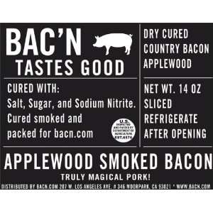 Bacn Tastes Good Applewood Smoked Bacon  Grocery 