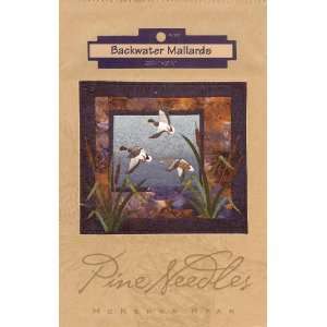   Backwater Mallards Applique Quilt Pattern Arts, Crafts & Sewing