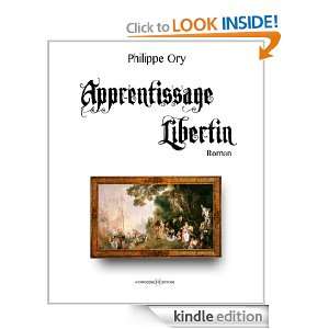 Apprentissage Libertin (French Edition) Philippe Ory  