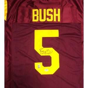  Reggie Bush Autographed USC Jersey PSA/DNA Sports 