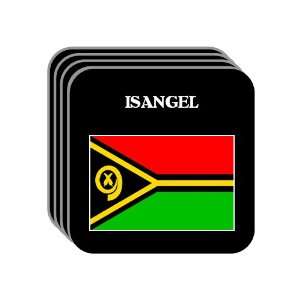  Vanuatu   ISANGEL Set of 4 Mini Mousepad Coasters 