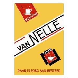  Van Nelle Coffee and Tea Cuisine Giclee Poster Print 