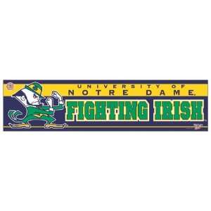  Notre Dame Fighting Irish Car Auto Bumper Strip Sticker 