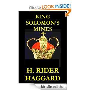 King Solomons Mines H. Rider Haggard  Kindle Store