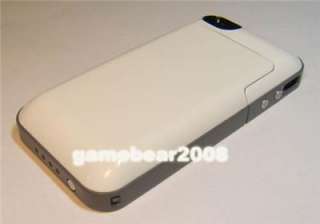   Plus Battery Case 2000mah fits ATT & Verizon iphone4/4S White  