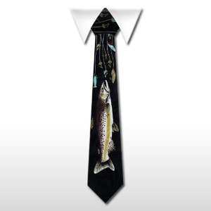  FUNNY TIE # 297  FISH AND LURES Toys & Games