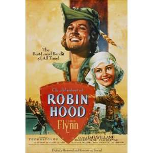  The Adventures of Robin Hood   Movie Poster   27 x 40 