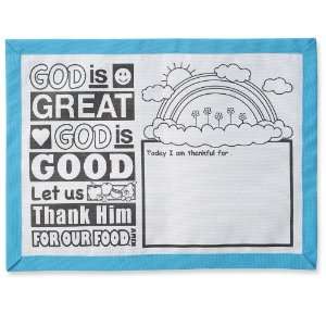  Gregg Gift Placemat Colorwash God Placemat