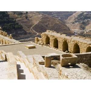  Crusader Fort at Kerak, Jordan, Middle East Stretched 