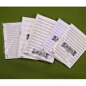  Archives D12ST Double Folded Sheets Musical Instruments