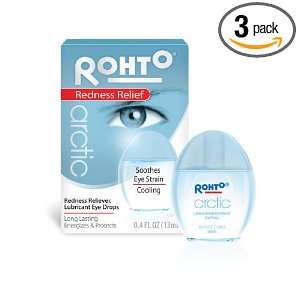  Rohto, Arctic Cooling Lubricant/Redness Relieving Eye 