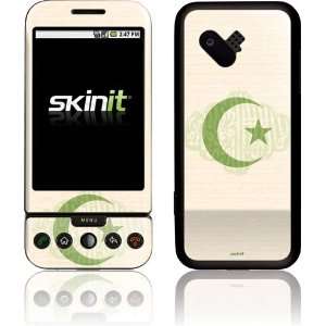  Crescent Moon and Star (Shahada) skin for T Mobile HTC G1 