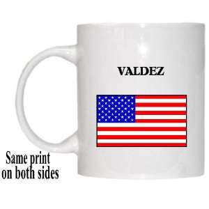  US Flag   Valdez, Alaska (AK) Mug 