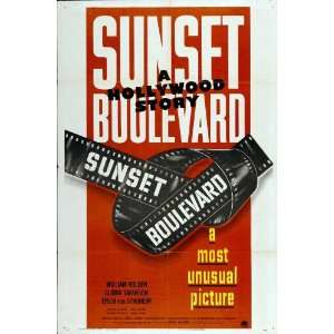 Sunset Blvd. Movie Poster (11 x 17 Inches   28cm x 44cm) (1950) Style 