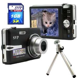   Digital Camera (Free 1GB High Speed SD Card, a Sturdy Tripod) Camera