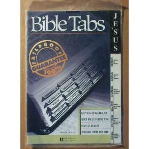  Jesus Bible Tabs 