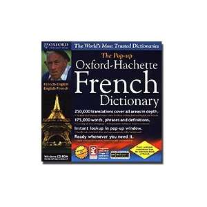 The Pop up Oxford   Hachette FRENCH/ENGLISH Dictionary Marie helene 