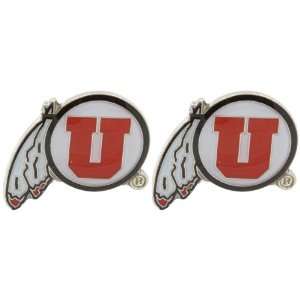  Utah Utes Team Logo Post Earrings