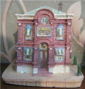 AMERICANA COLLECTION RESIN GRELLER PHARMACY  FIGURE  