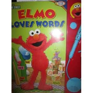  Sesame Street Elmo Loves Words Carry along Learning Fun 