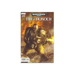  WARHAMMER 40K FIRE & HONOR #1 Of(4)  Cover A  Books
