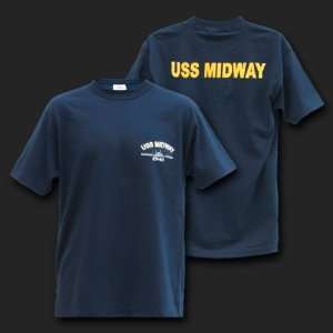  USS MIDWAY CV 41 NAVY T SHIRT SHIRT SHIRTS U.S. MILITARY 