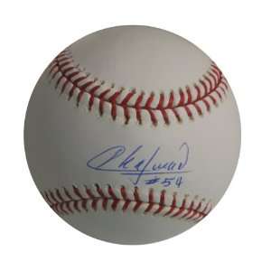  Aroldis Chapman Autographed Baseball