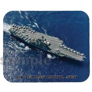  CV 43 USS Coral Sea Mouse Pad 
