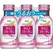 Japanese Drink Meiji Amino Collagen 75ml 3 Bottle Set  