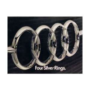  1974 AUDI 100 LS Sales Brochure Literature Book Piece 