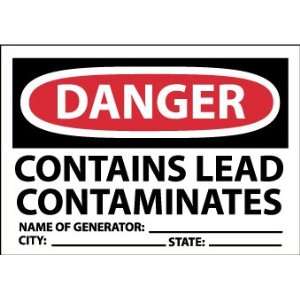  LABELS CONTAINS LEAD CONTAMINATES NAME OF GENER