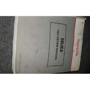  1984 Toyota Celica Service Shop Repair Manual FACTORY 