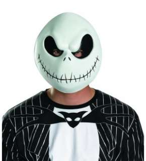 Nightmare Before Christmas Jack Adult Vacuform Mask New  