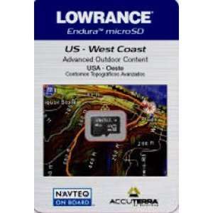 LOWRANCE OUTDOOR US MID WEST CHART FOR ENDURA SERIES  