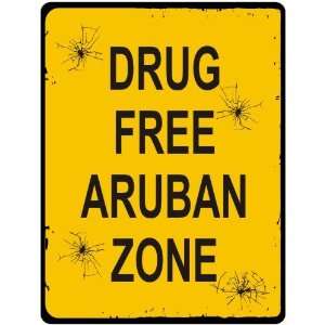  New  Drug Free / Aruban Zone  Aruba Parking Country 