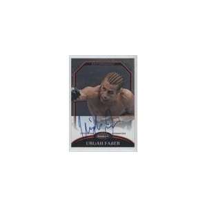    2011 Finest UFC Autographs #AUF   Urijah Faber Sports Collectibles