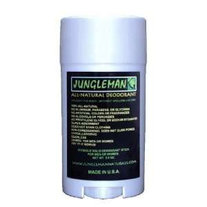  Jungleman All Natural Deodorant 2.5 Ounce Stick Health 