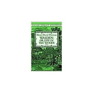  Walden, or Life in the Woods by Henry David Thoreau Books