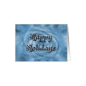  snowfall blue Christmas Greeting Cards Card Health 