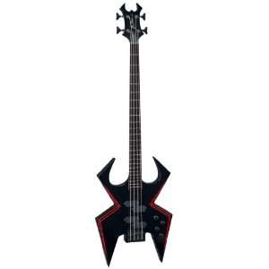   Widow W4WIBO 4 Strings Bass Guitar   Onyx/Red Musical Instruments