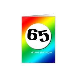  Rainbow birthday   65 Card Toys & Games