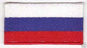 RUSSIA Country Flag Patch Russian  