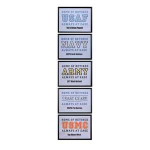    Personalized Retired Military Plaque   Army