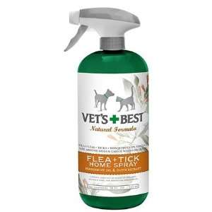  Natural Flea & Tick Home Spray   32 oz (Quantity of 4 