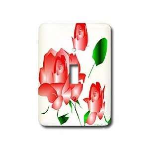 Yves Creations Roses   Pink Rose I   Light Switch Covers 