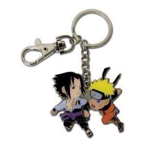  Naruto Shippuden Naruto vs Sasuke Key Chain Toys & Games