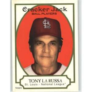  2005 Topps Cracker Jack Mini Stickers #219 Tony La Russa 