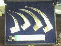 Fiberoptic Macintosh Laryngoscope Set EMT Anesthesia  