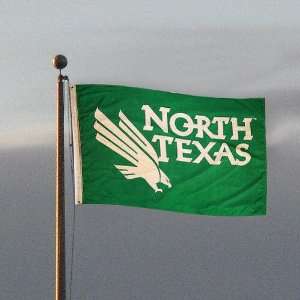  UNT Mean Green Double Sided 3x5 Flag