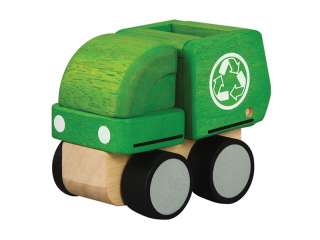 Plan Toys MINI GARBAGE TRUCK 6319 Wooden Toy  